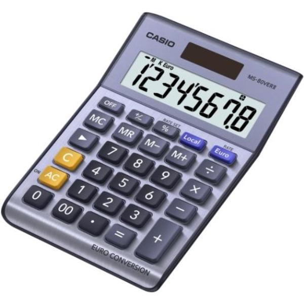 CALCULADORA SOBREMESA MS-80VERII CASIO