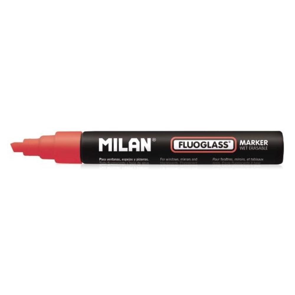 ROTULADOR FLUORESCENTE FLUOGLASS 2 ROJO
