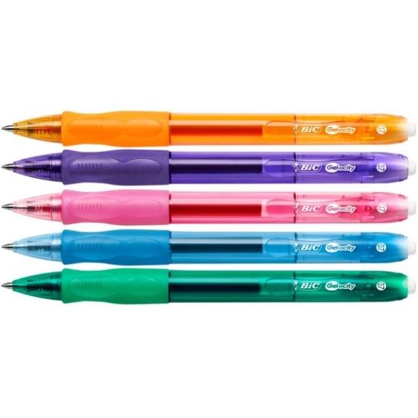BOLIGRAFO GEL-OCITY COLORES PASTEL SURTIDOS CJ.12