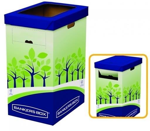 PAPELERA DE RECICLAJE BANKERS BOX 60X30X50MM FELLOWES