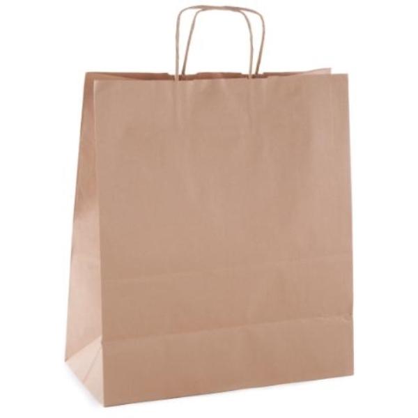 BOLSA KRAFT MARRÓN 25X11X31 50U. APLI