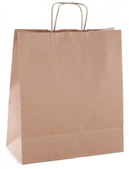 BOLSA KRAFT MARRÓN 32X16X39 150U. APLI