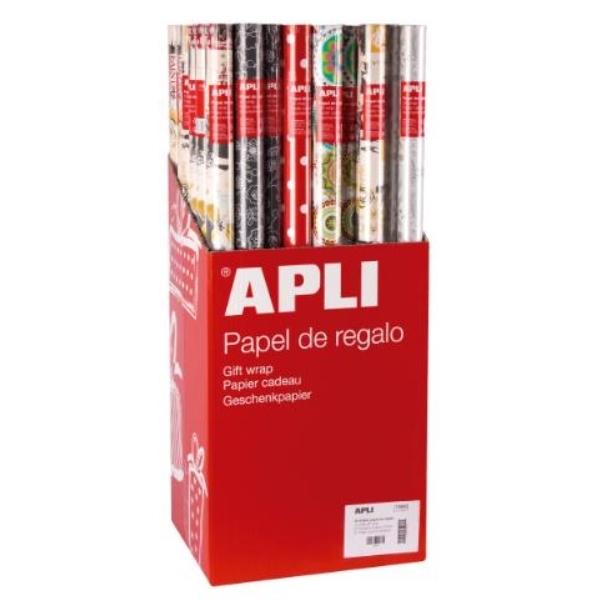 PAPEL REGALO ROLLO 2X0,70 TENDANCE APLI