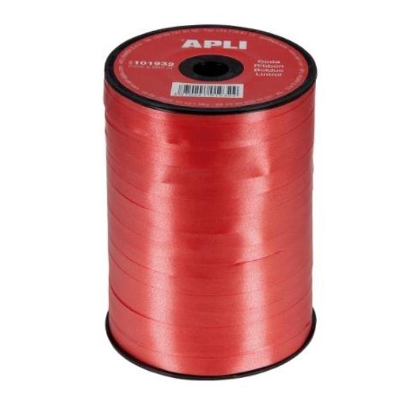 CINTA REGALO ROJO  7MM X 400M APLI