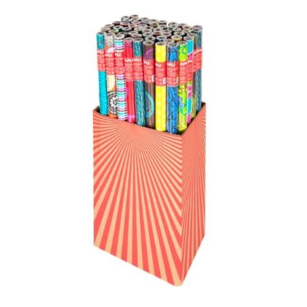 PAPEL REGALO ROLLO 2X0,70 NAVIDAD APLI