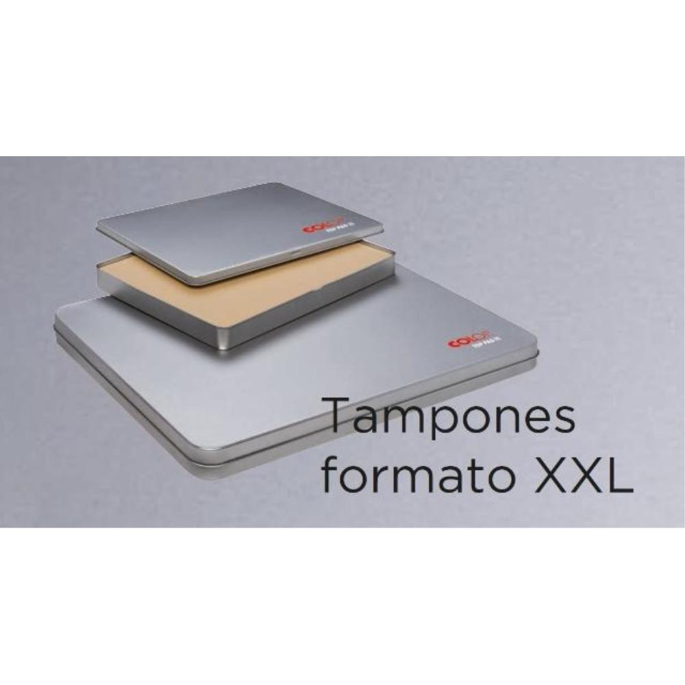 TAMPÓN XXL METÁLICO COLOP TOP PAD 16 X 22 CM