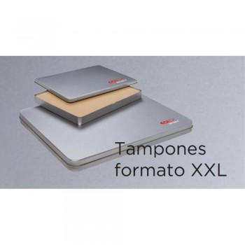 TAMPÓN XXL METÁLICO COLOP TOP PAD 24 X 31  CM