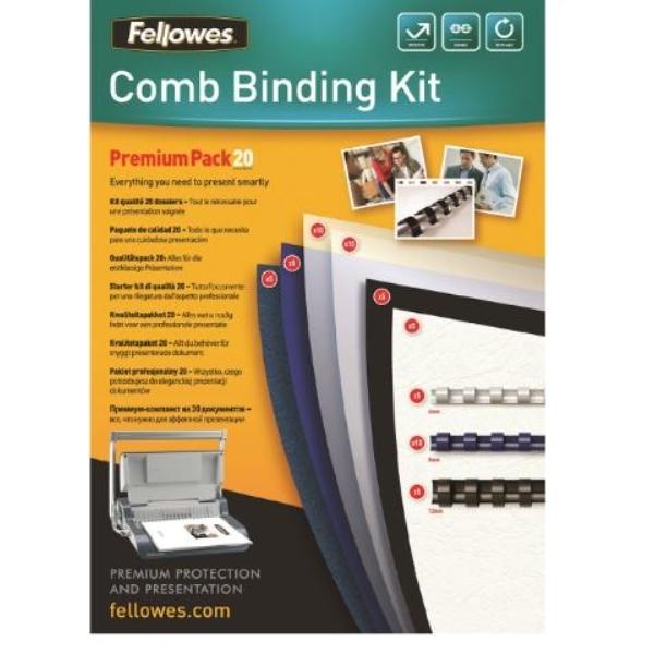 KIT DE ENCUADERNACION PREMIUM CANUTILLO FELLOWES