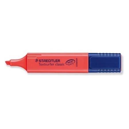 ROTULADOR FLUORESCENTE ROJO TEXTSURFER 364 STAEDTLER