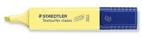 ROTULADOR FLUORESCENTE PASTEL AMARILLO CL TEXTSURFER 364 STAEDTLER