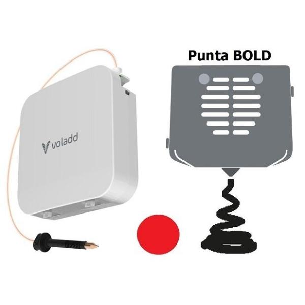 FILAMENTO+BOQUILLA 0,6 VOLADD (BOLD, ROJO, 420G)