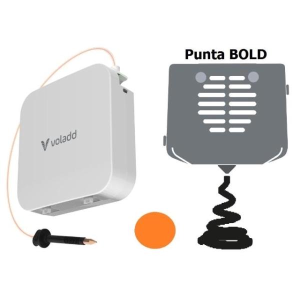 FILAMENTO+BOQUILLA 0,6 VOLADD (BOLD, NARANJA, 420G)