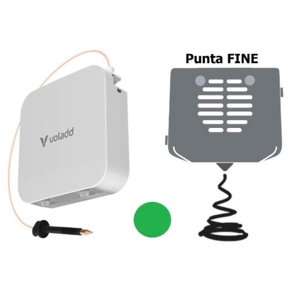 FILAMENTO+BOQUILLA 0,4 VOLADD (FINE, VERDE, 420G)