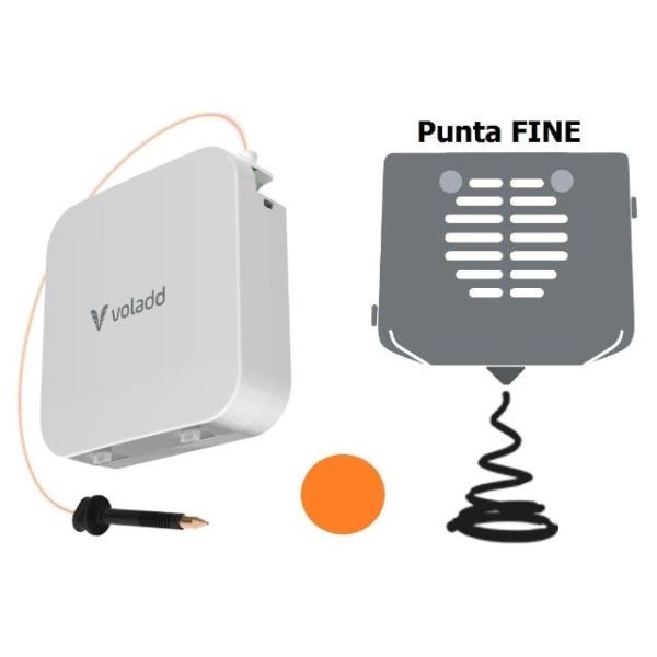FILAMENTO+BOQUILLA 0,4 VOLADD (FINE, NARANJA, 420G)