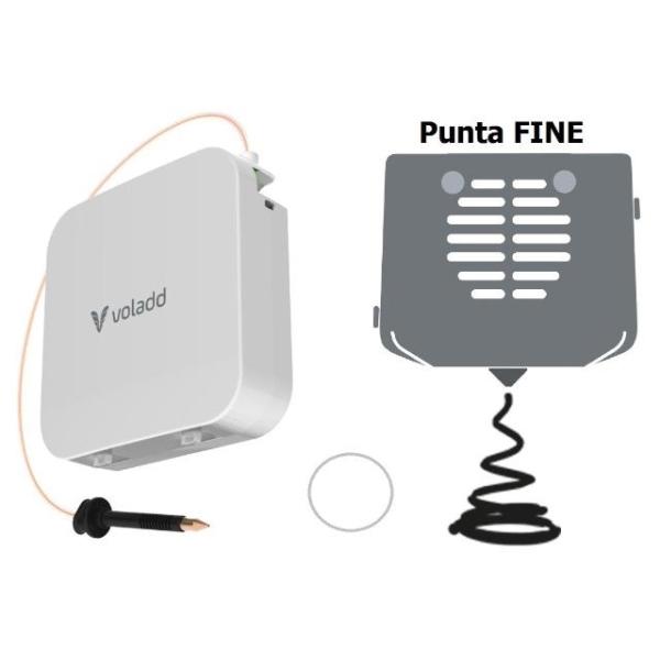 FILAMENTO+BOQUILLA 0,4 VOLADD (FINE, BLANCO, 420G)