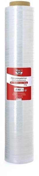 ROLLO FILM TRANSPARENTE 23M 2KG-ANCHO 500 MM FIXO