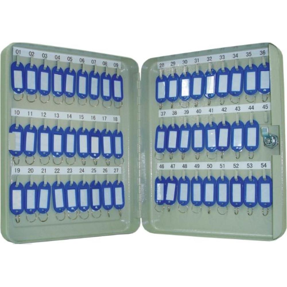 ARMARIO METALICO PORTALLAVES 300X240X60 MM PARA 54 LLAVES Q-CONNECT
