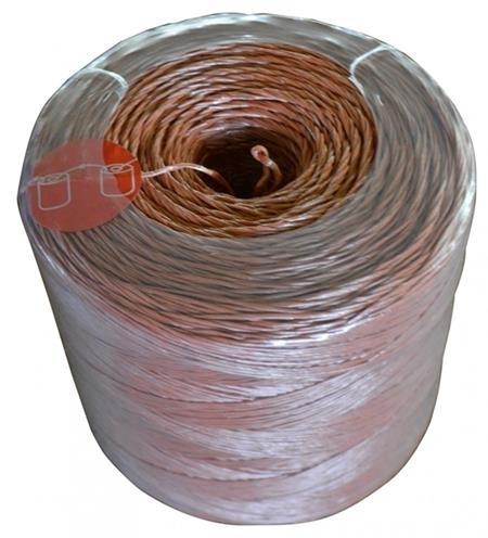 CORDEL PLASTICO ROJO ROLLO 1200 m.