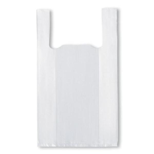 BOLSA CAMISETA BLANCA 30x40CM PAQUETE de 200 (GALGA 55)