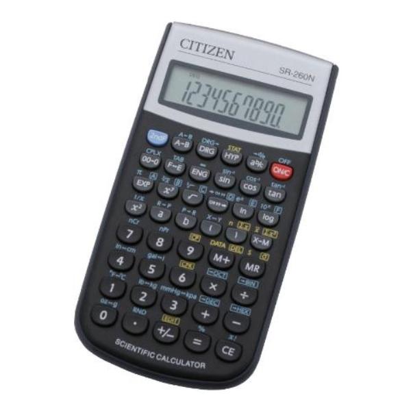 CALCULADORA CITIZEN CIENTIFICA SR-270N 10+2 DIGITOS