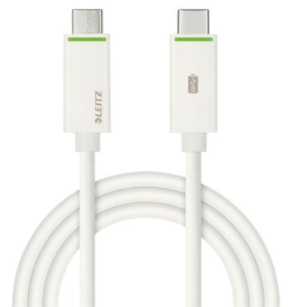 CABLE USB-C A USB-C 3,1. CARGA Y TRANSMITE DATOS. 1M LEITZ