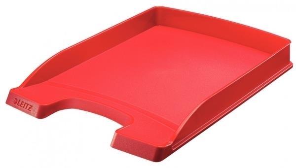 BANDEJA LEITZ PLUS SLIM FORMATO VERTICAL ROJO