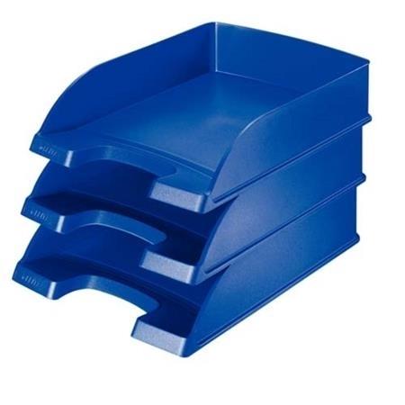 BANDEJA LEITZ PLUS SLIM FORMATO VERTICAL AZUL