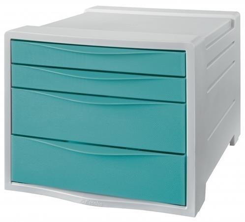 BUC DE CAJONES 4 (2 GRANDES Y 2 PEQUEÑOS) COLOUR'BREEZE, AZUL