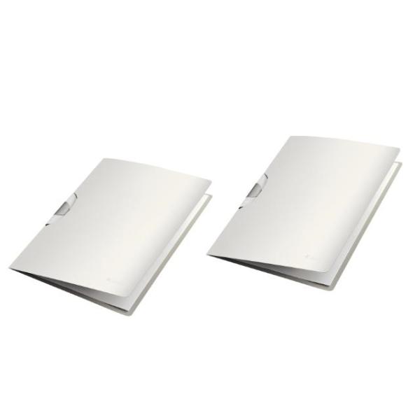 DOSSIERS COLORCLIP STYLE PP RIGIDO A4 40H BLANCO LEITZ