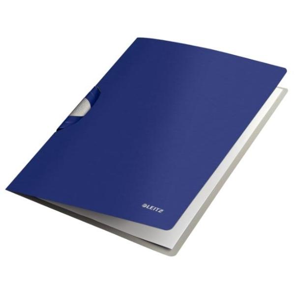 DOSSIERS COLORCLIP STYLE PP RIGIDO A4 40H AZUL TITAN LEITZ