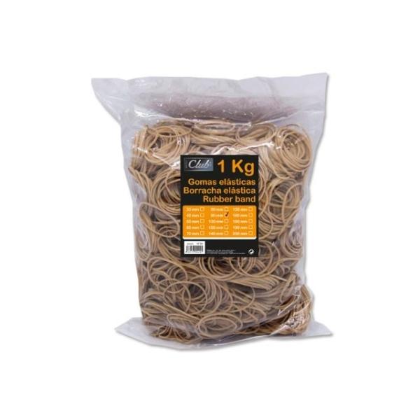 GOMAS ELASTICAS BOLSA 1000 GRS Nº  90 POESSA