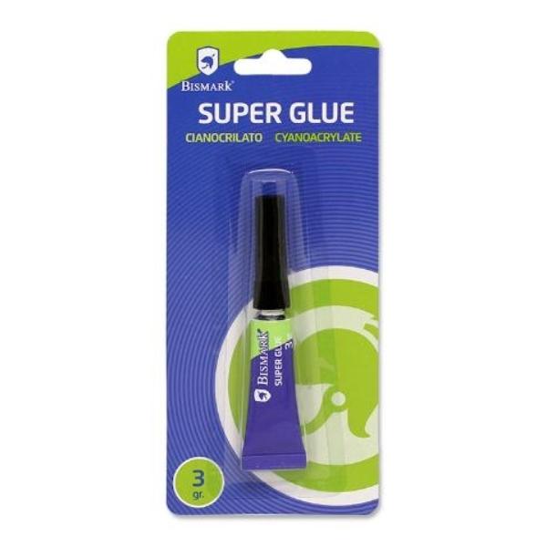 PEGAMENTO SUPER GLUE BISMARK 3G. BLISTER POESSA