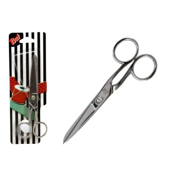 TIJERA METAL 5.5" ACERO BAT POESSA