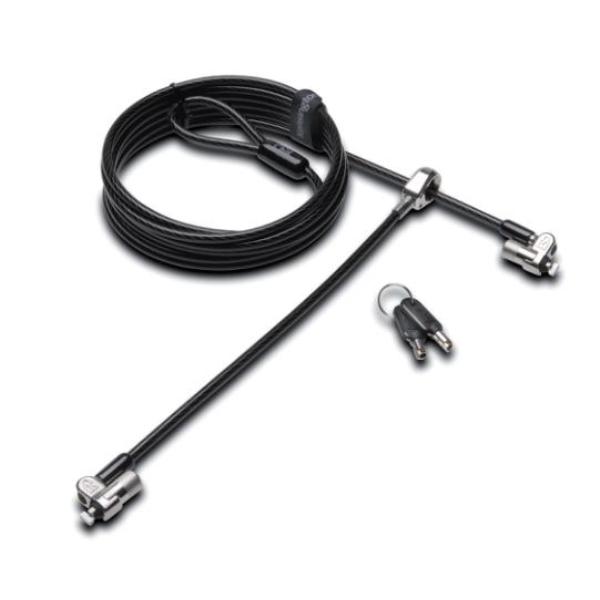 CANDADO CON LLAVE MICROSAVER  2.0 TWIN DOBLE KENSINGTON