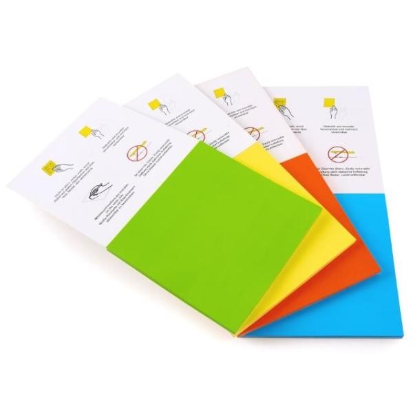 SKINNY NOTES RD-4324-BL 125X125MM ROCADA
