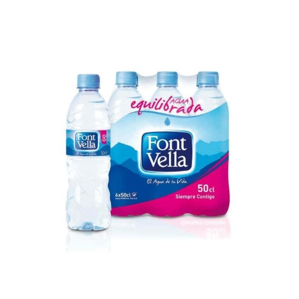 AGUA MINERAL NATURAL FONT VELLA SANT HILARI 500ML