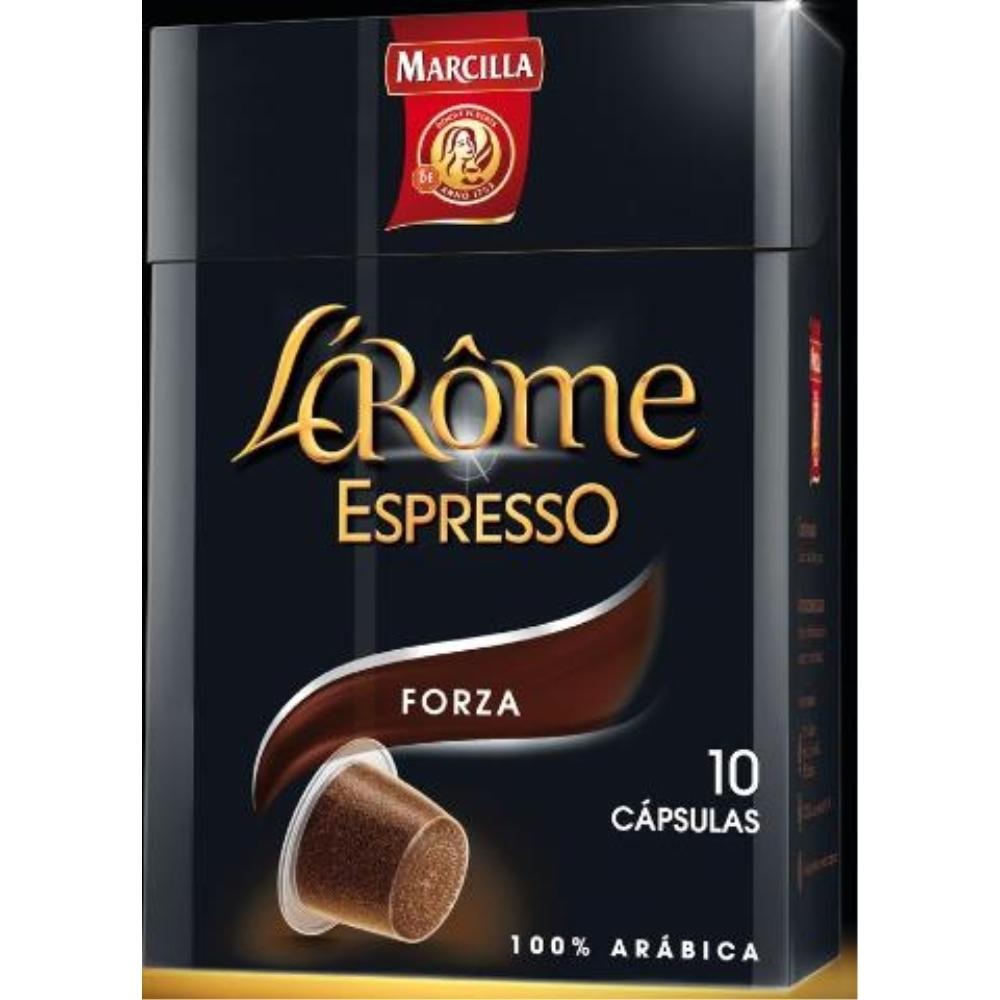 CAFE MARCILLA L AROME ESPRESSO FORZA FUERZA 9 CAJA 10 UDS COM.CON NESSPRESO