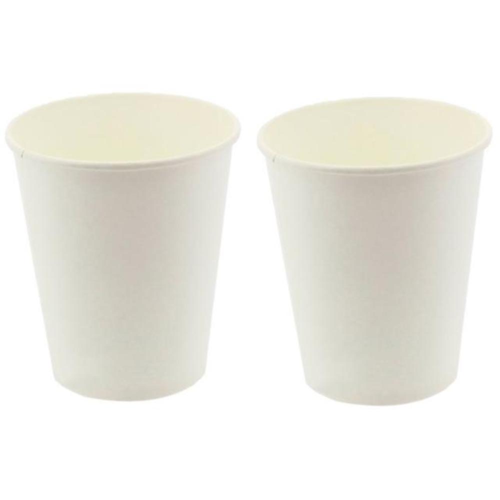 VASO DE CARTON 240CC PAQUETE DE 50 UDS.