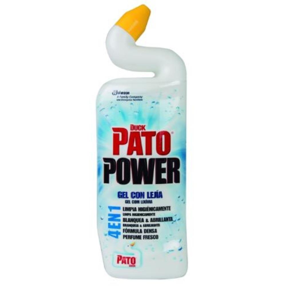 LIMPIADOR DE INODORO PATO FORMULA 4 EN UNO GEL CON LEJIA 750 ML