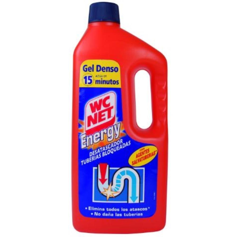 DESATASCADOR DE TUBERIAS GEL WC NET ENERGY BOTELLA DE 1 LITRO