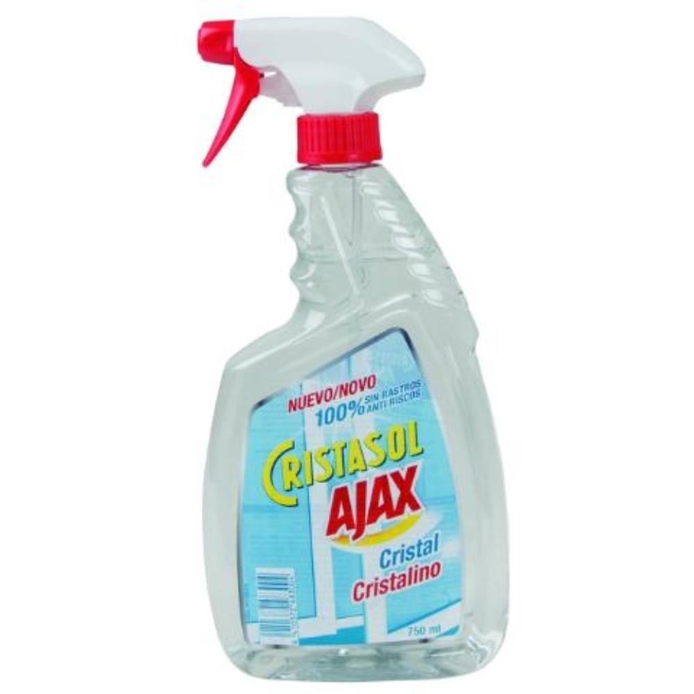 LIMPIACRISTALES LIQUIDO CRISTASOL CRISTALINO CON PISTOLA PULVERIZADORA 750 ML