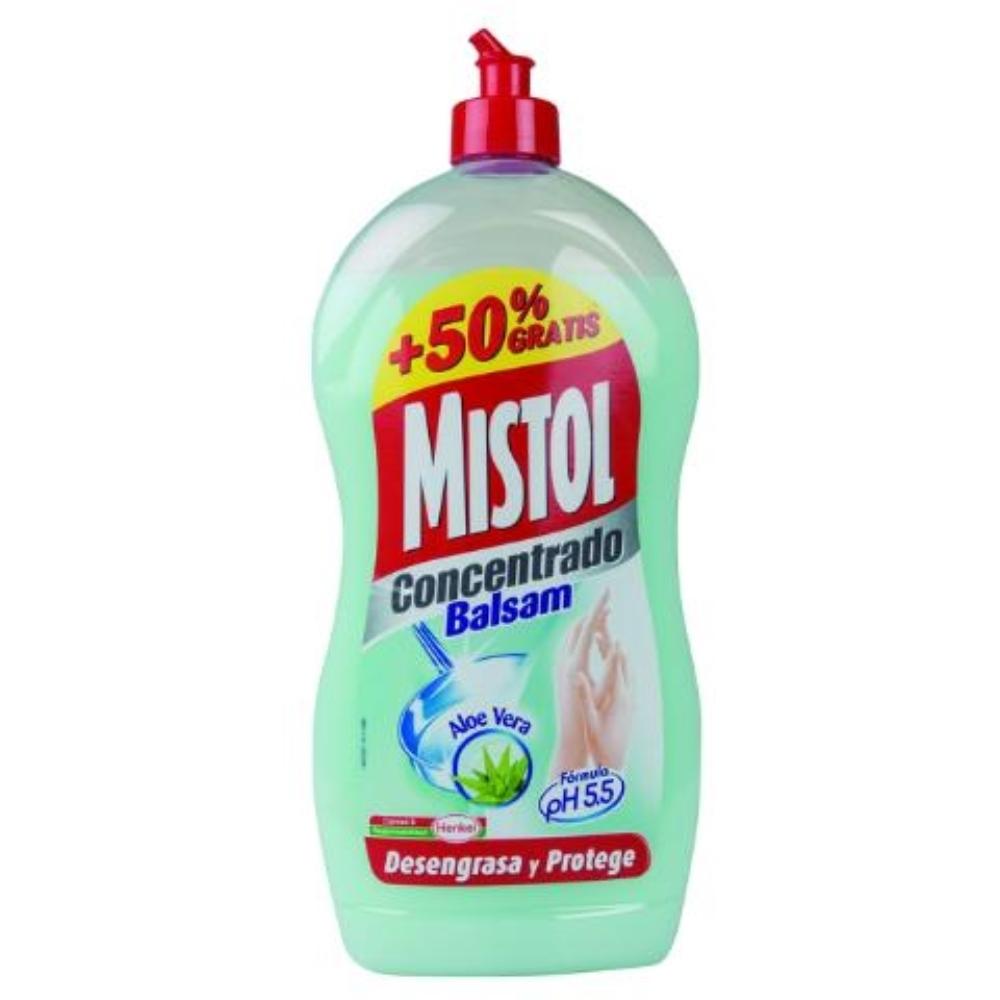 LAVAVAJILLAS A MANO MISTOL CONCENTRADO CON ALOE VERA 720 ML