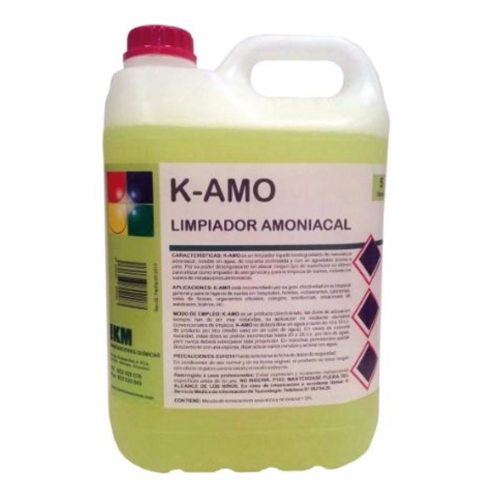 LIMPIADOR AMONIACAL IKM GARRAFA DE 5 LITROS