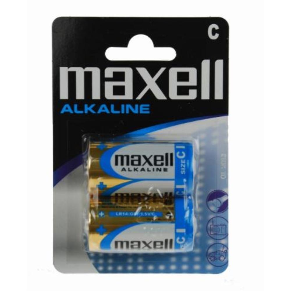 PILAS ALCALINAS C (LR14) BLISTER 2U. MAXELL