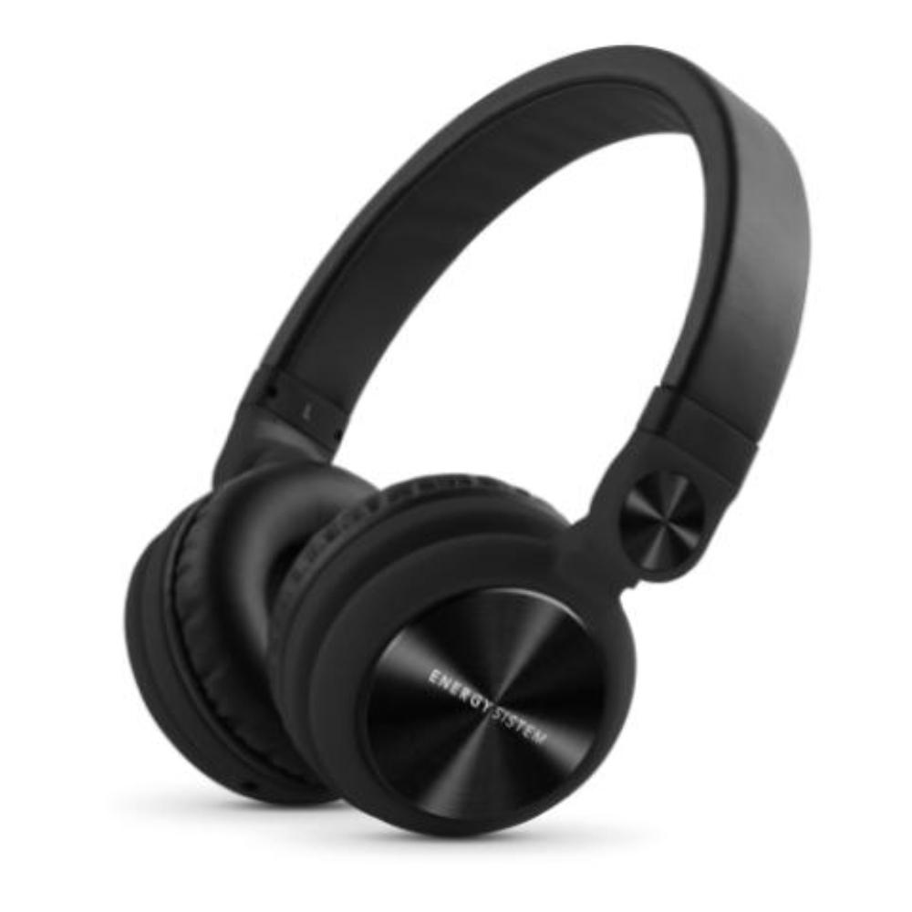 AURICULARES HEADPHONES DJ2 BLACK MIC ENERGY