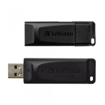 USB DRIVE 2.0 16GB STORE'N'GO SLIDER (RETRÁCTIL-DESLIZABLE) COLOR NEGRO VERBATIM