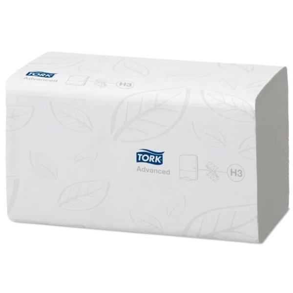 TOALLA SECAMANOS TORK PLEGADA EN V CELULOSA 23x24,8 cm. 2 CAPAS PAQUETE de 250