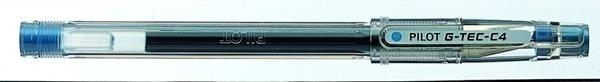 BOLIGRAFO G-TEC-C4 EXTRAFINO GEL AZUL CLARO PILOT