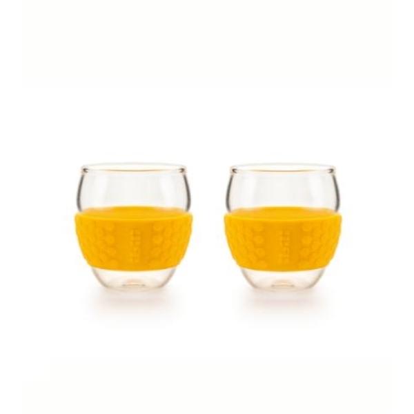 SET DE 2 VASOS BOROSILICATO PARA CAFÉ Y TÉ IBILI