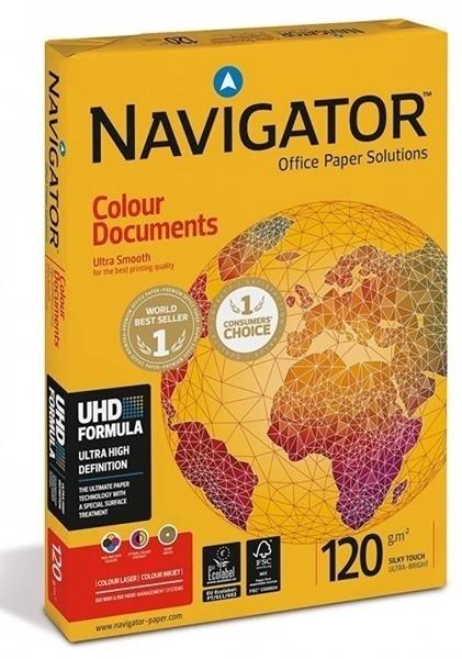 PAPEL A3 120G NAVIGATOR COLOUR DOCUMENTS 250H